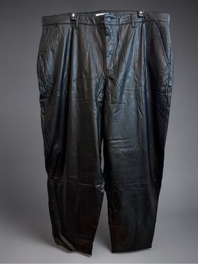 Juicy Couture High-Rise Faux Leather Pants
